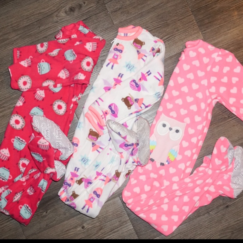 Carters Fleece Foot Pajamas